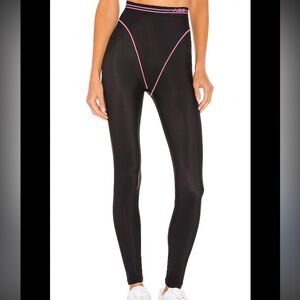 Adam Selman Sport French Cut Legging in Black